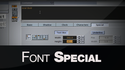 Font Special