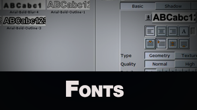 Vizrt Font Basics