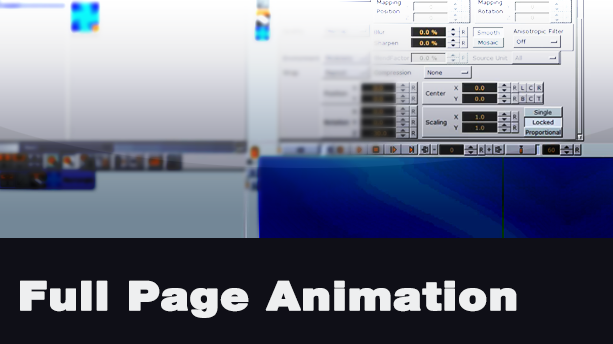Vizrt Full Page Animation Tutorial