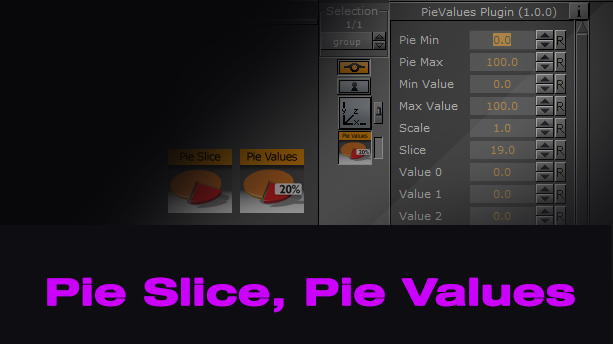 Vizrt Pie Slice and Pie Value Function