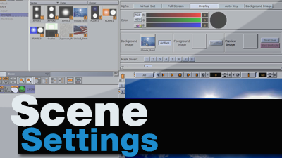 Vizrt Scene Settings