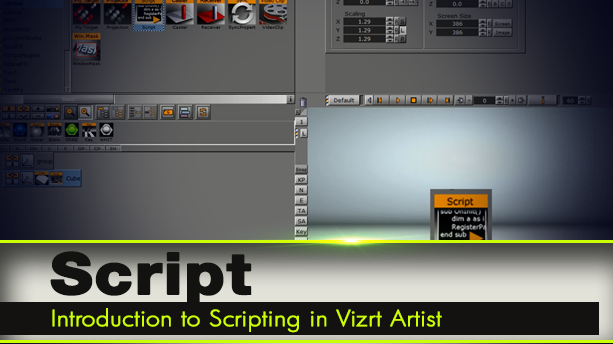 vizrt scripting tutorials - Introduction video 1