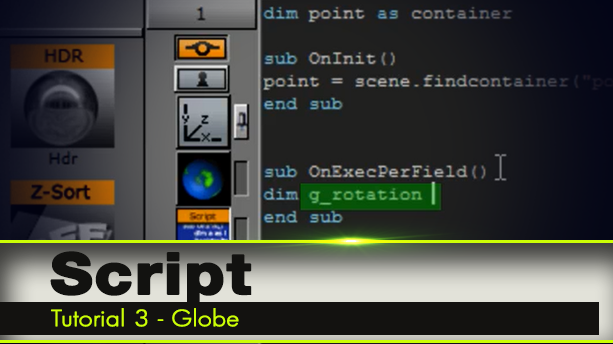 Vizrt Scripting Tutorial 3