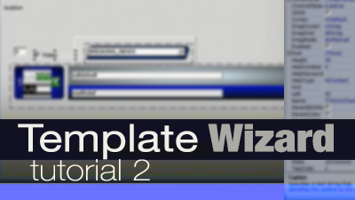 Template Wizard, Tutorial 2