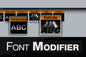 Font Modifer in Vizrt Artist