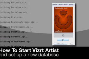 How To Start Vizrt Artist