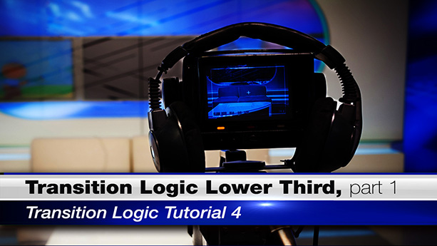 Transition Logic Lower Third Design part 1
