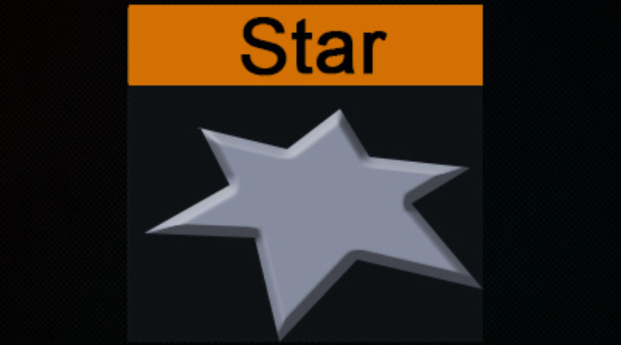 Vizrt Star Primitive