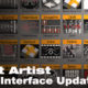 Vizrt Artist User Interface Updates