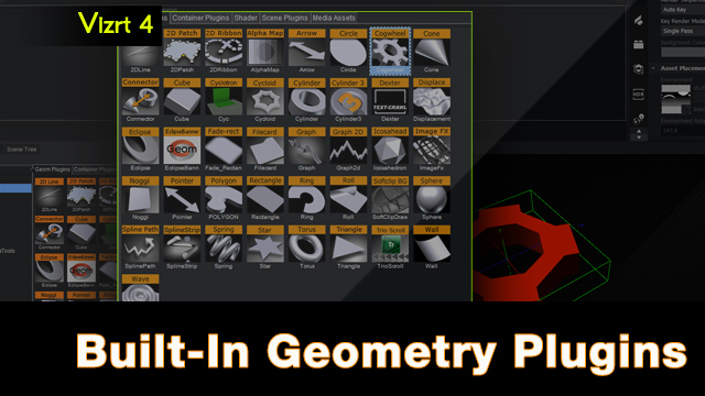 Vizrt 4 Built-Ins Geometry Plugins