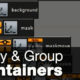 Grouping Containers in Vizrt