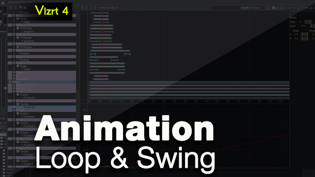 Vizrt Artist 4 Animation Loop and Swing