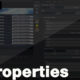 Vizrt Artist 4 Properties Window