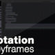 Vizrt Artist 4 Rotation Keyframes