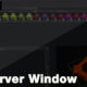 Vizrt Artist 4 Server Window