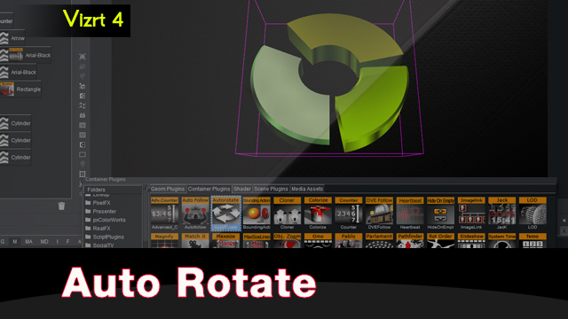 Vizrt 4 Auto Rotate plugin