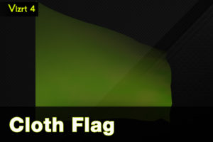 Vizrt 4 Cloth Flag