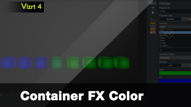 Vizrt 4 Container FX Color plugin