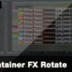 Vizrt 4 Container FX Rotate Plugin