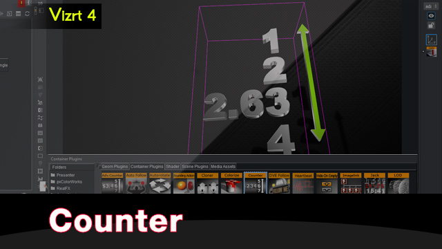 Vizrt 4 Counter plugin