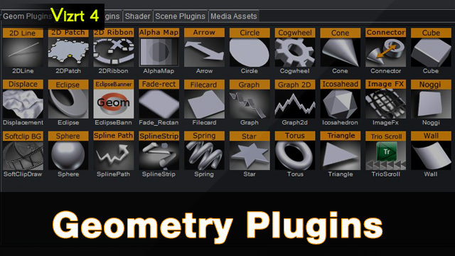 Vizrt Artist 4 Geometry Plugins