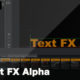 Vizrt 4 Text FX Alpha Plugin