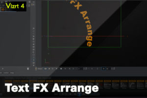 Vizrt 4 Text FX Arrange Plugin