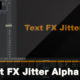 Vizrt 4 Text FX Jitter Alpha Plugin