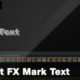 Vizrt 4 Text FX Mark Text plugin