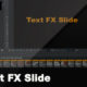 Vizrt 4 Text FX Slide Plugin