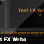 Vizrt 4 Text FX Write plugin