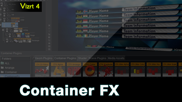 Vizrt Artist 4 Container FX