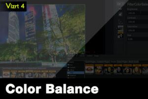 Vizrt 4 Color Balance Shader