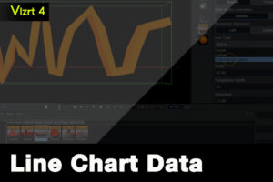 Vizrt Line Chart and Data