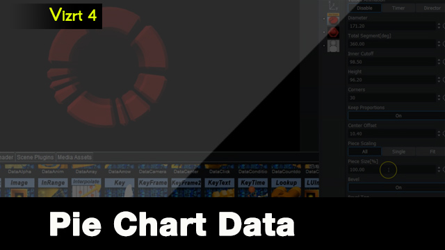Vizrt Pie Chart with DataPool