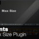 Vizrt Max Size Plugin