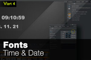 Vizrt 4 Time, Date & Counter