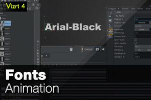 Vizrt Font Animations
